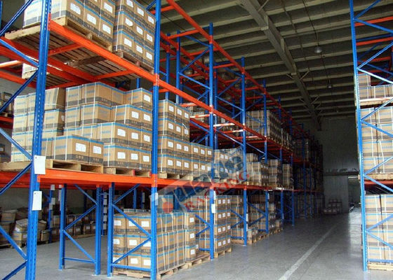 5000 kg Selektywny system regałów paletowych ISO Przemysłowe regały paletowe