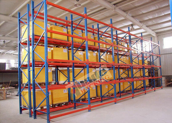 Ocynkowane regały paletowe do układania w stosy 5000 kg Regały magazynowe przemysłowe